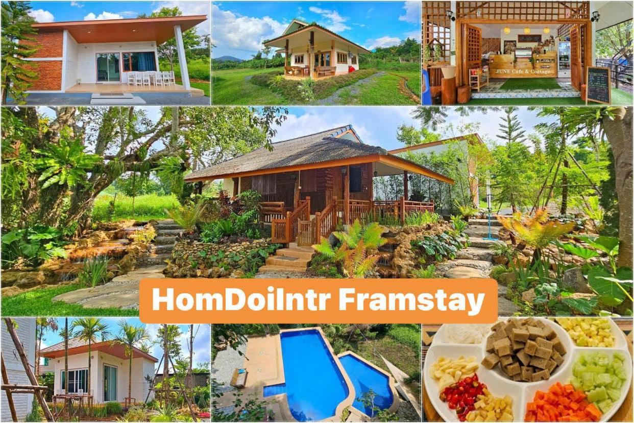 Homdoiintr Farmstay ฮ่อมดอยอินทร์ ฟาร์มสเตย์ Ban Huai Kaeo Dış mekan fotoğraf